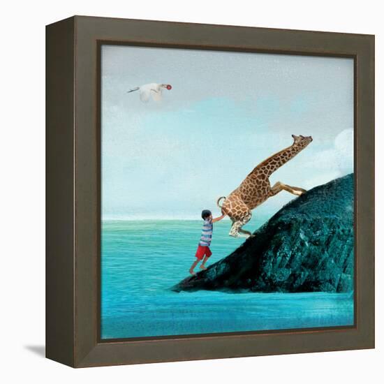 Life Can Be Tricky-Nancy Tillman-Framed Stretched Canvas