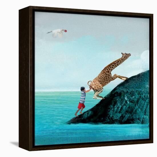 Life Can Be Tricky-Nancy Tillman-Framed Stretched Canvas