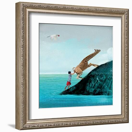 Life Can Be Tricky-Nancy Tillman-Framed Art Print