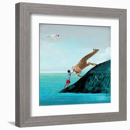 Life Can Be Tricky-Nancy Tillman-Framed Art Print