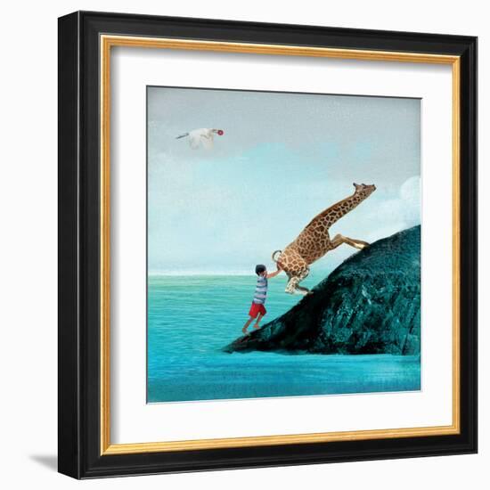 Life Can Be Tricky-Nancy Tillman-Framed Art Print