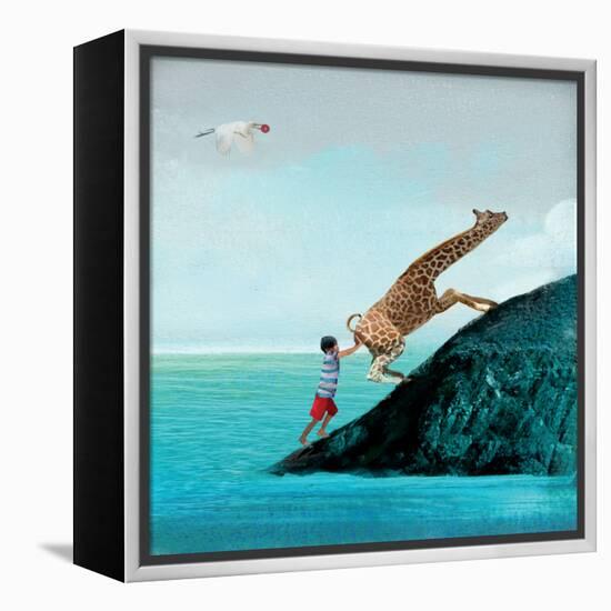 Life Can Be Tricky-Nancy Tillman-Framed Stretched Canvas