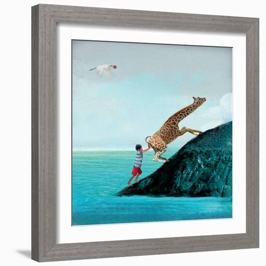 Life Can Be Tricky-Nancy Tillman-Framed Art Print