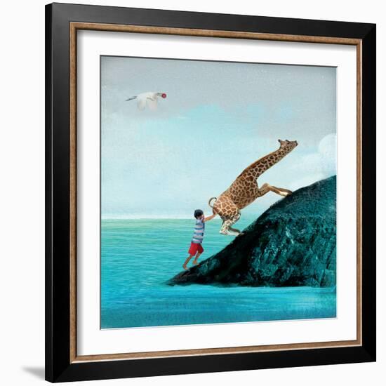 Life Can Be Tricky-Nancy Tillman-Framed Art Print