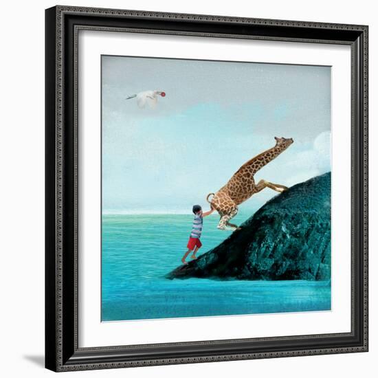 Life Can Be Tricky-Nancy Tillman-Framed Art Print