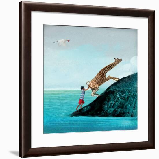 Life Can Be Tricky-Nancy Tillman-Framed Art Print