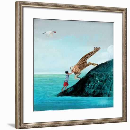 Life Can Be Tricky-Nancy Tillman-Framed Art Print