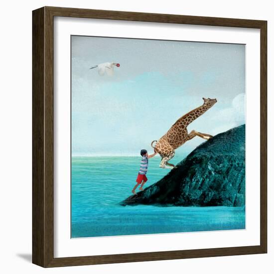 Life Can Be Tricky-Nancy Tillman-Framed Premium Giclee Print