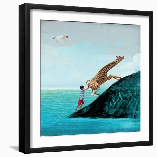 Life Can Be Tricky-Nancy Tillman-Framed Premium Giclee Print