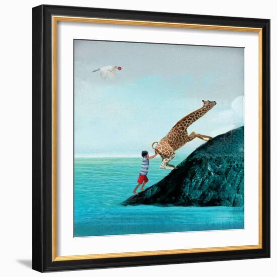 Life Can Be Tricky-Nancy Tillman-Framed Premium Giclee Print