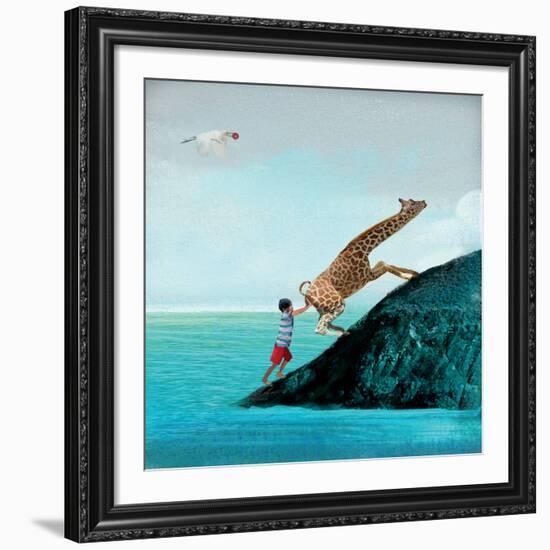 Life Can Be Tricky-Nancy Tillman-Framed Giclee Print