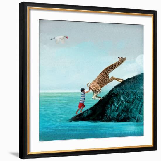 Life Can Be Tricky-Nancy Tillman-Framed Giclee Print