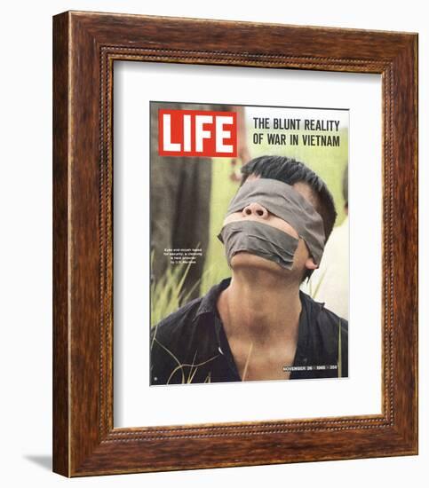 LIFE Captured Vietcong 1965-null-Framed Premium Giclee Print