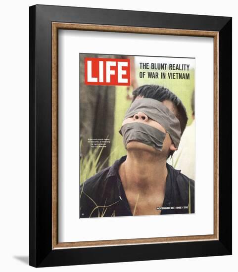 LIFE Captured Vietcong 1965-null-Framed Premium Giclee Print