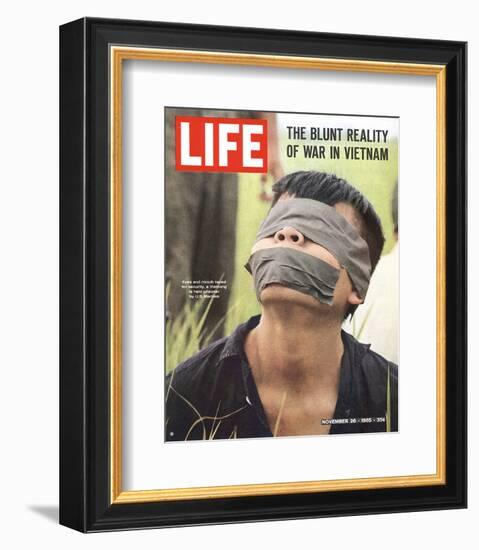 LIFE Captured Vietcong 1965-null-Framed Premium Giclee Print