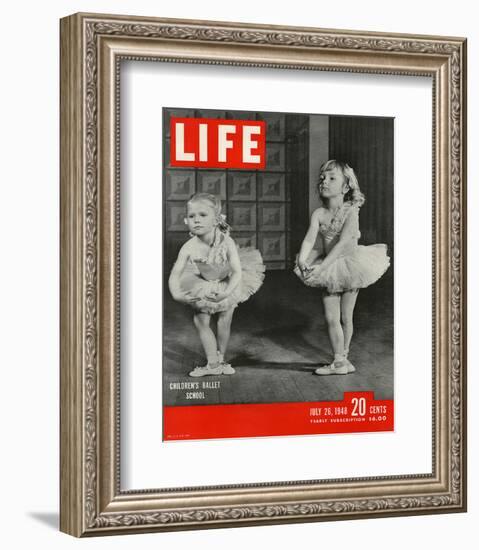 LIFE Children's Ballet School-null-Framed Premium Giclee Print