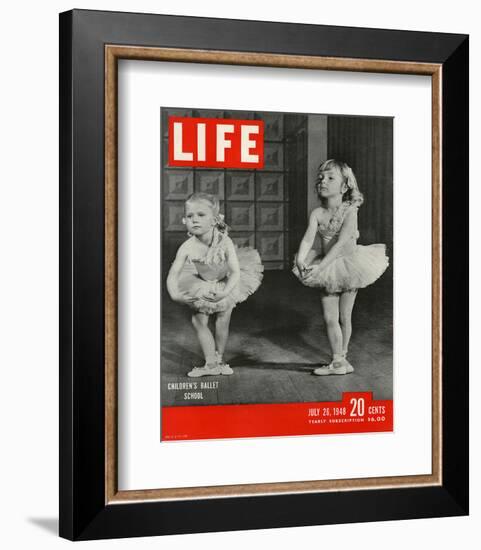 LIFE Children's Ballet School-null-Framed Premium Giclee Print