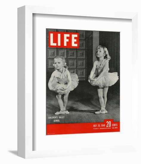 LIFE Children's Ballet School-null-Framed Premium Giclee Print