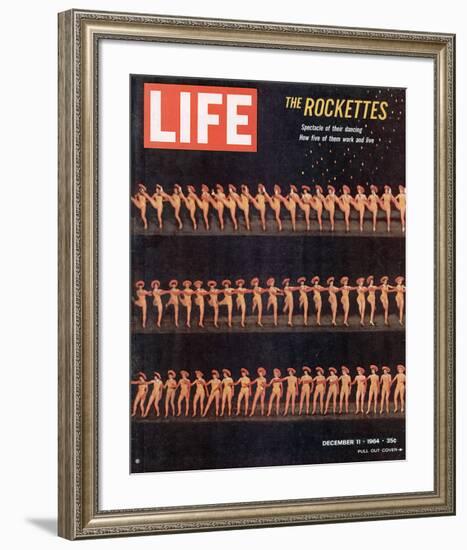 LIFE Dancing Rockettes-null-Framed Art Print