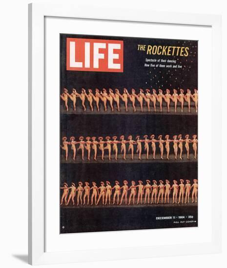 LIFE Dancing Rockettes-null-Framed Art Print