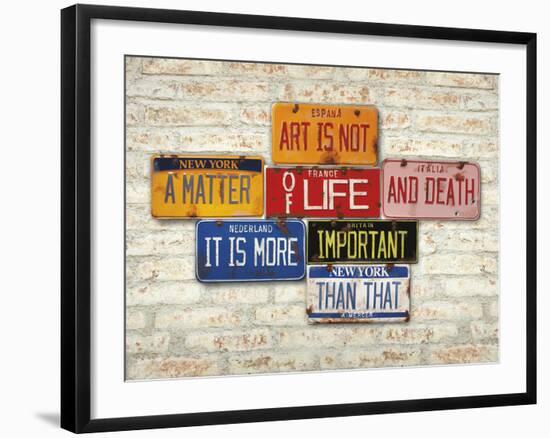 Life & Death-Greg Constantine-Framed Art Print