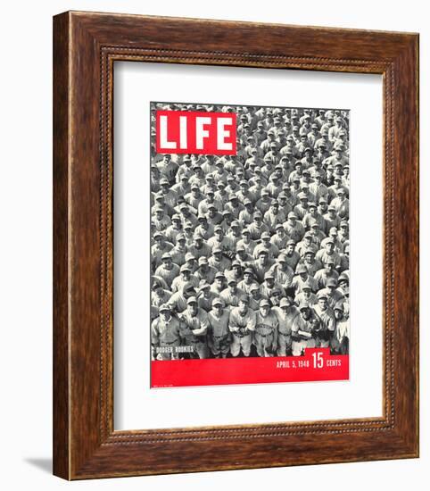 LIFE Dodgertown Rookies 1948-null-Framed Premium Giclee Print