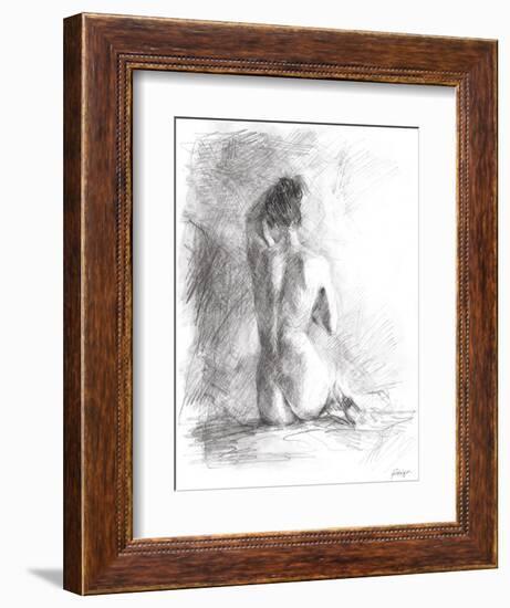 Life Drawing I-Ethan Harper-Framed Art Print