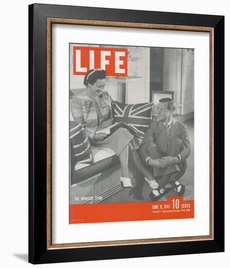 LIFE Duke & Duchess of Windsor-null-Framed Art Print