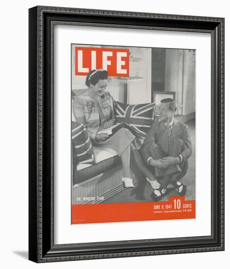 LIFE Duke & Duchess of Windsor-null-Framed Art Print