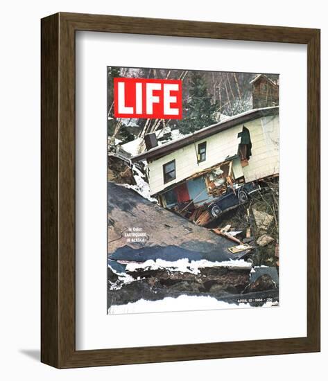 LIFE Earthquake in Alaska 1964-null-Framed Premium Giclee Print