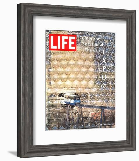 LIFE Expo 1967 Montreal-null-Framed Art Print