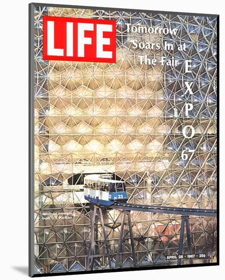 LIFE Expo 1967 Montreal-null-Mounted Art Print