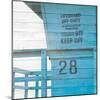 Life Guard Beach Shack-Susan Bryant-Mounted Photographic Print