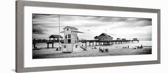 Life Guard Station - Florida Beach-Philippe Hugonnard-Framed Photographic Print