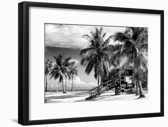 Life Guard Station - Miami Beach - Florida-Philippe Hugonnard-Framed Photographic Print