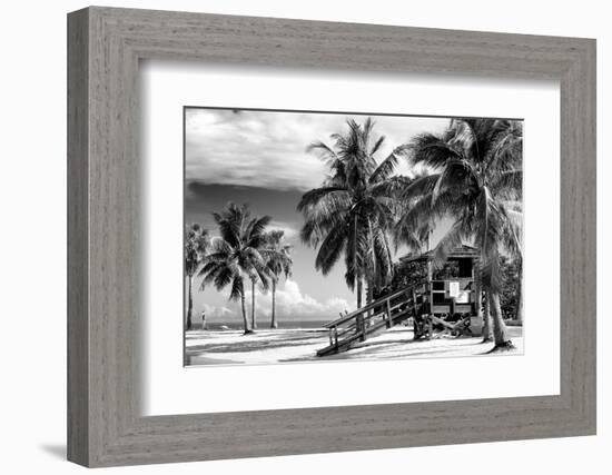 Life Guard Station - Miami Beach - Florida-Philippe Hugonnard-Framed Photographic Print