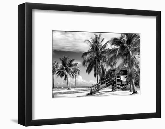 Life Guard Station - Miami Beach - Florida-Philippe Hugonnard-Framed Photographic Print