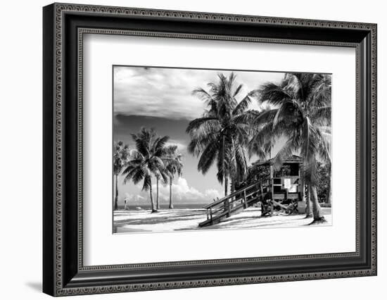 Life Guard Station - Miami Beach - Florida-Philippe Hugonnard-Framed Photographic Print