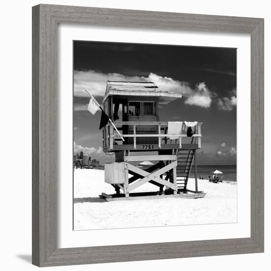 Life Guard Station - South Beach - Miami - Florida - United States-Philippe Hugonnard-Framed Photographic Print