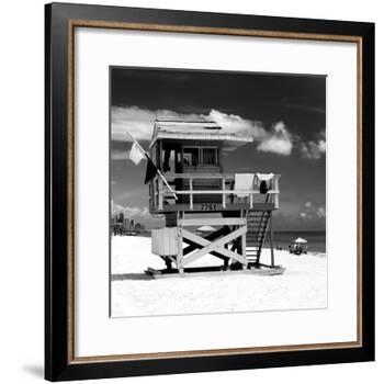 Life Guard Station - South Beach - Miami - Florida - United States-Philippe Hugonnard-Framed Photographic Print
