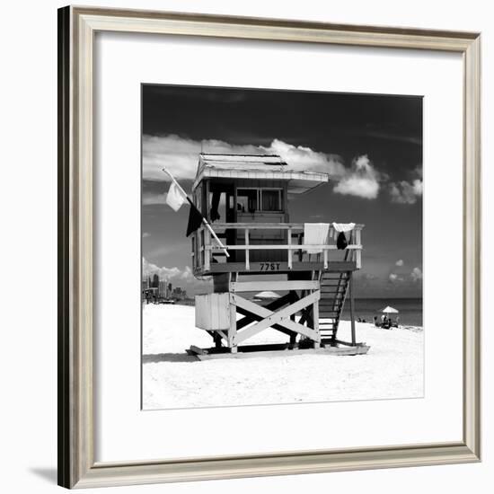 Life Guard Station - South Beach - Miami - Florida - United States-Philippe Hugonnard-Framed Photographic Print