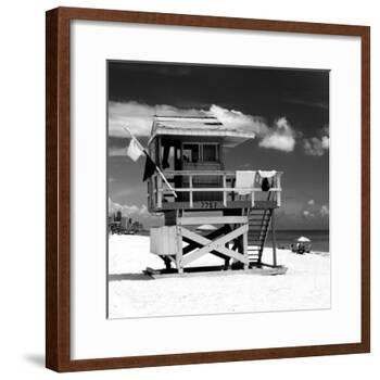Life Guard Station - South Beach - Miami - Florida - United States-Philippe Hugonnard-Framed Photographic Print