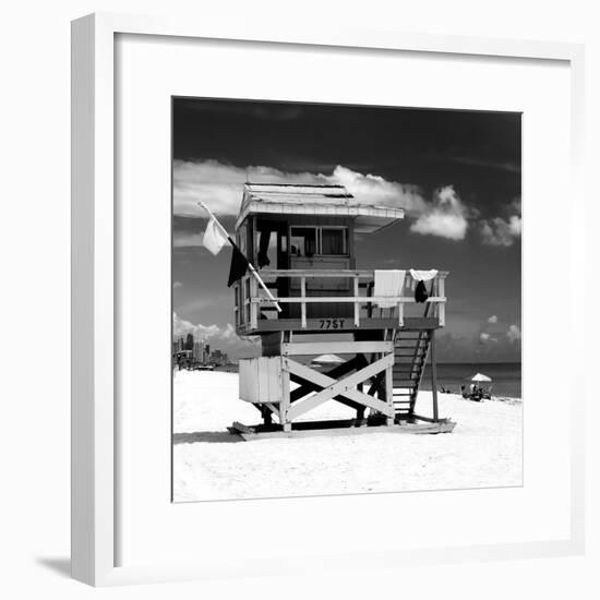 Life Guard Station - South Beach - Miami - Florida - United States-Philippe Hugonnard-Framed Photographic Print