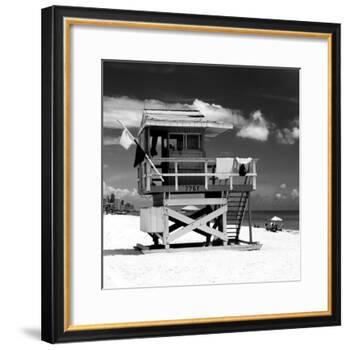 Life Guard Station - South Beach - Miami - Florida - United States-Philippe Hugonnard-Framed Photographic Print