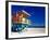 Life Guard Station, South Beach, Miami, Florida, USA-Terry Eggers-Framed Photographic Print