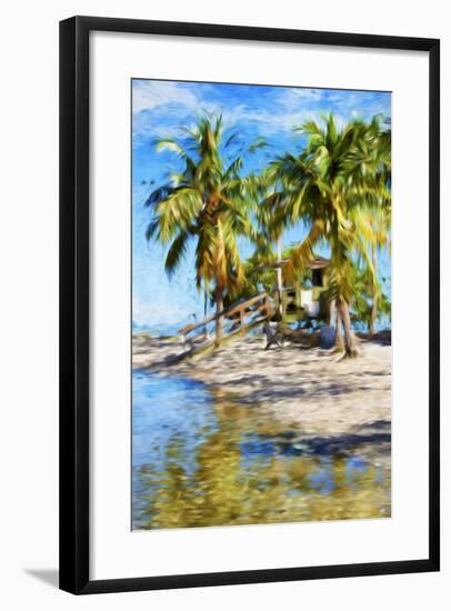 Life Guard Station V - In the Style of Oil Painting-Philippe Hugonnard-Framed Giclee Print