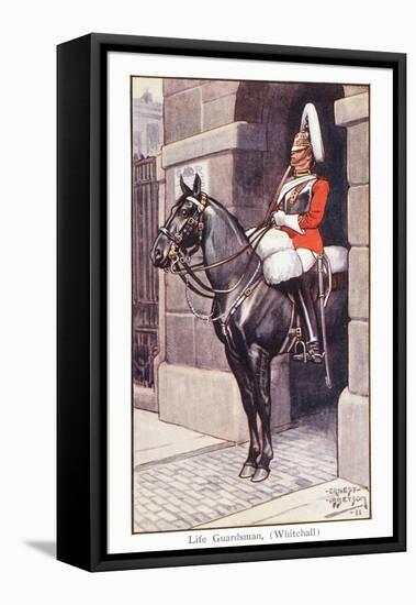 Life Guardsman-Ernest Ibbetson-Framed Premier Image Canvas