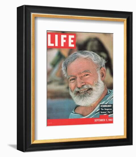 LIFE Hemingway - Dangerous Summer-null-Framed Art Print