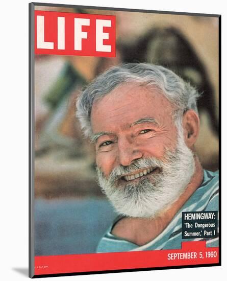 LIFE Hemingway - Dangerous Summer-null-Mounted Art Print