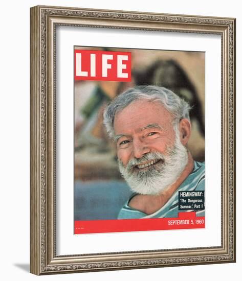 LIFE Hemingway - Dangerous Summer-null-Framed Art Print